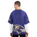 Набор футболок Baltimore Ravens Starter Purple/White Short Sleeve & Long Sleeve