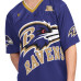 Набор футболок Baltimore Ravens Starter Purple/White Short Sleeve & Long Sleeve