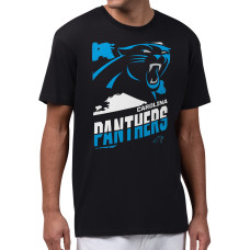 Футболка Carolina Panthers Starter Black Zoom Graphic