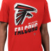 Футболка Atlanta Falcons Starter Red Zoom Graphic