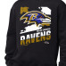 Свитшот Baltimore Ravens Starter Black Zoom Graphic Fleece