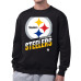 Свитшот Pittsburgh Steelers Starter Black Zoom Graphic Fleece