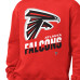 Свитшот Atlanta Falcons Starter Red Zoom Graphic Fleece