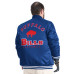 Рубашка Buffalo Bills G-III Sports by Carl Banks Royal Tossback Adaptive Satin Varsity Jacket