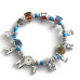 Carolina Panthers BaubleBar Motif Beaded Bracelet