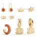 BaubleBar Cincinnati Bengals Mixed Earring Set BaubleBar Cincinnati Bengals Mixed Earring Set