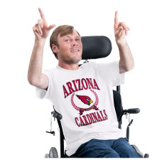 Футболка Arizona Cardinals G-III Sports by Carl Banks White Team Laurel Adaptive Футболка Arizona Cardinals G-III Sports by Carl Banks White Team Laurel Adaptive