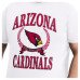 Футболка Arizona Cardinals G-III Sports by Carl Banks White Team Laurel Adaptive