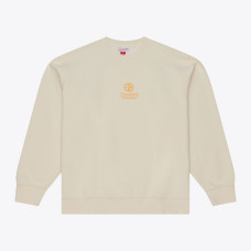 Свитшот Pittsburgh Steelers Mitchell & Ness Cream Core Essentials Micro Logo Fleece