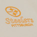 Свитшот Pittsburgh Steelers Mitchell & Ness Cream Core Essentials Micro Logo Fleece