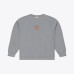 Свитшот Cincinnati Bengals Mitchell & Ness Gray Core Essentials Micro Logo Fleece Свитшот Cincinnati Bengals Mitchell & Ness Gray Core Essentials Micro Logo Fleece