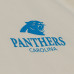 Футболка Carolina Panthers Mitchell & Ness Cream Core Essentials Micro Logo
