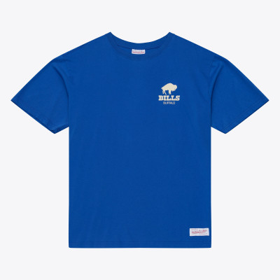 Футболка Buffalo Bills Mitchell & Ness Royal Core Essentials Micro Logo