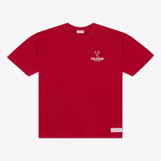 Футболка Atlanta Falcons Mitchell & Ness Red Core Essentials Micro Logo Футболка Atlanta Falcons Mitchell & Ness Red Core Essentials Micro Logo