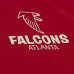Футболка Atlanta Falcons Mitchell & Ness Red Core Essentials Micro Logo