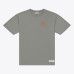 Футболка Cincinnati Bengals Mitchell & Ness Gray Core Essentials Micro Logo Футболка Cincinnati Bengals Mitchell & Ness Gray Core Essentials Micro Logo