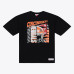 Футболка Cincinnati Bengals Mitchell & Ness Black Core Essentials Street Graphic Short Sleeve Футболка Cincinnati Bengals Mitchell & Ness Black Core Essentials Street Graphic Short Sleeve