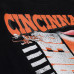 Футболка Cincinnati Bengals Mitchell & Ness Black Core Essentials Street Graphic Short Sleeve