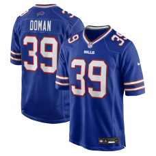 Джерси Buffalo Bills Tommy Doman Nike Royal Team Game Джерси Buffalo Bills Tommy Doman Nike Royal Team Game