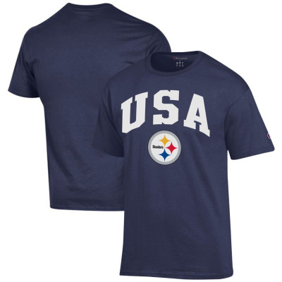 Футболка Pittsburgh Steelers Champion Navy Americana