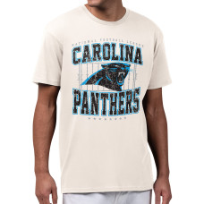 Футболка Carolina Panthers Starter Cream Distressed Field