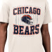 Футболка Chicago Bears Starter Cream Distressed Field
