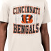 Футболка Cincinnati Bengals Starter Cream Distressed Field