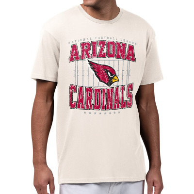 Футболка Arizona Cardinals Starter Cream Distressed Field