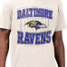 Футболка Baltimore Ravens Starter Cream Distressed Field