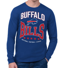 Футболка с длинным рукавом Buffalo Bills Starter Royal Center Squeeze