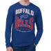 Футболка с длинным рукавом Buffalo Bills Starter Royal Center Squeeze