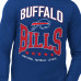 Футболка с длинным рукавом Buffalo Bills Starter Royal Center Squeeze