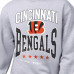 Свитшот Cincinnati Bengals Starter Gray Center Squeeze Tri-Blend