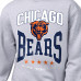 Свитшот Chicago Bears Starter Gray Center Squeeze Tri-Blend
