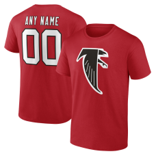 Именная футболка Atlanta Falcons Red Team Authentic Classic Name & Number Именная футболка Atlanta Falcons Red Team Authentic Classic Name & Number