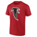 Именная футболка Atlanta Falcons Red Team Authentic Classic Name & Number