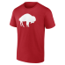 Именная футболка Buffalo Bills Red Team Authentic Classic Name & Number