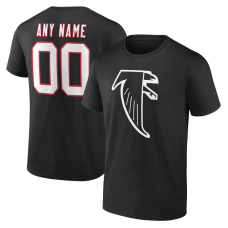 Именная футболка Atlanta Falcons Black Team Authentic Classic Name & Number Именная футболка Atlanta Falcons Black Team Authentic Classic Name & Number