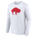 Именная футболка с длинным рукавом Buffalo Bills White Team Authentic Classic Name & Number
