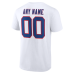 Именная футболка Buffalo Bills White Team Authentic Classic Name & Number