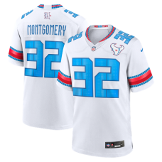 Джерси David Montgomery Houston Texans Nike 2026 Rivalries Collection Game - White