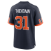 Джерси Dillon Thieneman Chicago Bears Nike 2026 Rivalries Collection Game - Navy