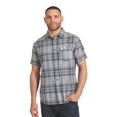 Рубашка с коротким рукавом Buffalo Bills Darius Rucker Collection by Fanatics Gray Woven
