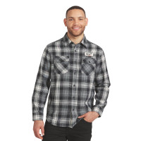 Рубашка с длинным рукавом Cincinnati Bengals Darius Rucker Collection by Fanatics Black Flannel Plaid