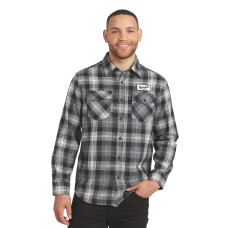 Рубашка с длинным рукавом Cincinnati Bengals Darius Rucker Collection by Fanatics Black Flannel Plaid Рубашка с длинным рукавом Cincinnati Bengals Darius Rucker Collection by Fanatics Black Flannel Plaid