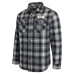 Рубашка с длинным рукавом Cincinnati Bengals Darius Rucker Collection by Fanatics Black Flannel Plaid