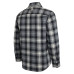 Рубашка с длинным рукавом Cincinnati Bengals Darius Rucker Collection by Fanatics Black Flannel Plaid