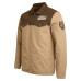 Куртка Cincinnati Bengals Darius Rucker Collection by Fanatics Tan/Brown Full-Zip Canvas