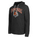 Футболка с длинным рукавом Cincinnati Bengals Darius Rucker Collection by Fanatics Charcoal Waffle Knit Hooded Tri-Blend