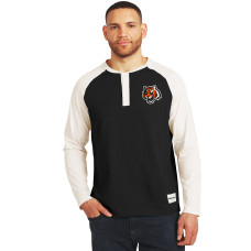 Футболка с длинным рукавом Cincinnati Bengals Darius Rucker Collection by Fanatics Black/Cream Henley